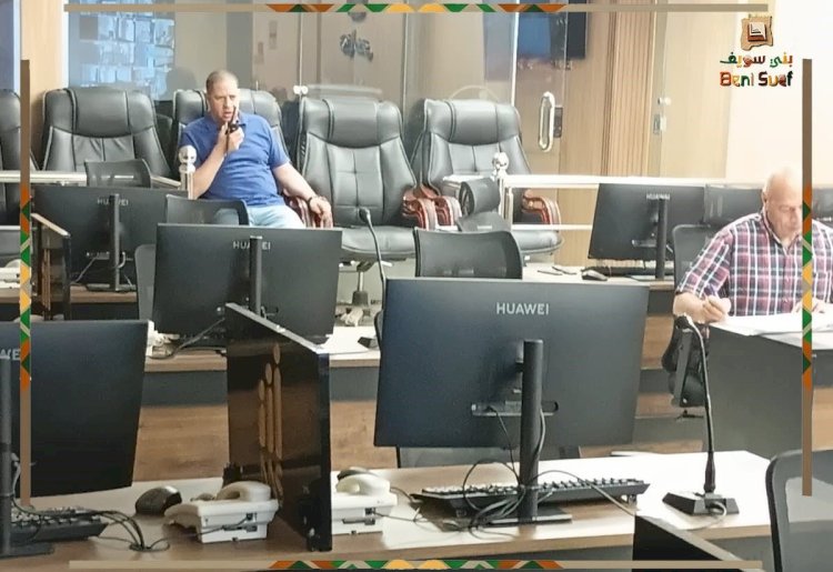 سكرتيرعام بني سويف يتابع المرحلة الثانية من الموجة 29 لإزالة التعديات ببني سويف