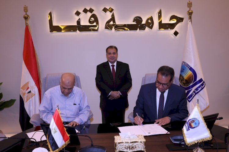 بروتوكول تعاون بين جامعة قنا والهلال الأحمر المصري لتعزيز العمل التطوعي