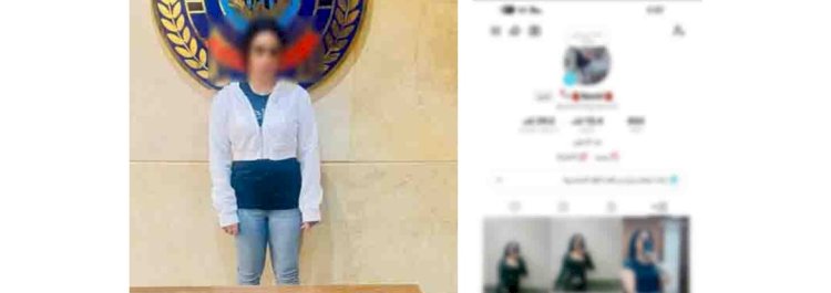 اتخاذ الاجراءات القانونية ضد صانعة محتوي فيديو الرقص بملابس خادشة للحياء بالجيزة