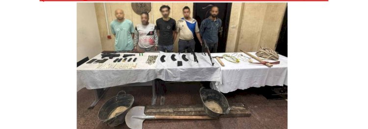 النيابة تقرر حبس المتهمين في منشور التنقيب عن الآثار بالقاهرة