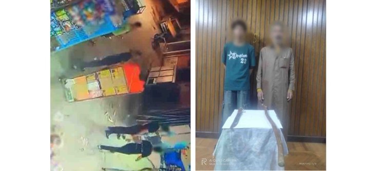 فيديو التلويح بالاسلحة يقود عاطل ومالك محل للمثول امام النيابة بالاسكندرية