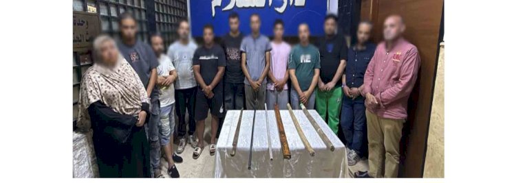 ضبط طرفى مشاجرة فيديو الاسلحة لخلافات علي اولوية المرور بالقاهرة