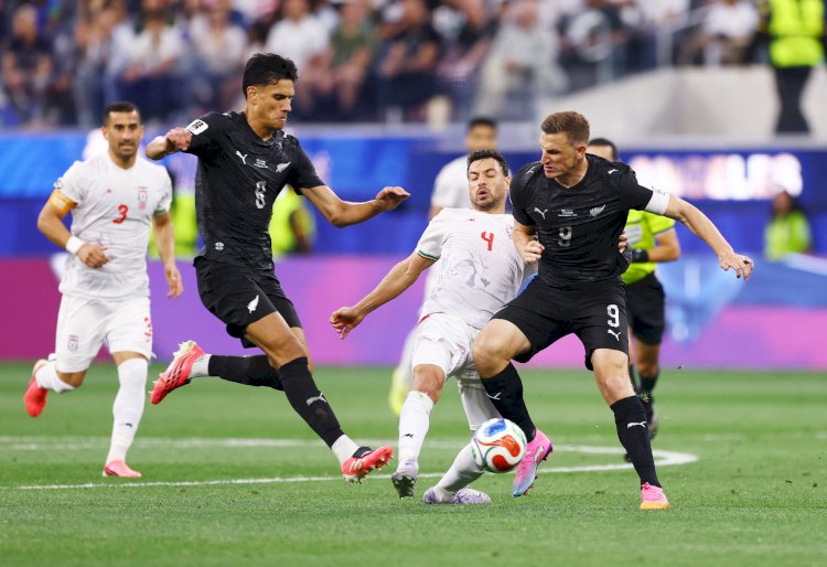 منتخب نيوزلندا يتعادل إيجابيا مع منتخب إيران في مونديال 2026