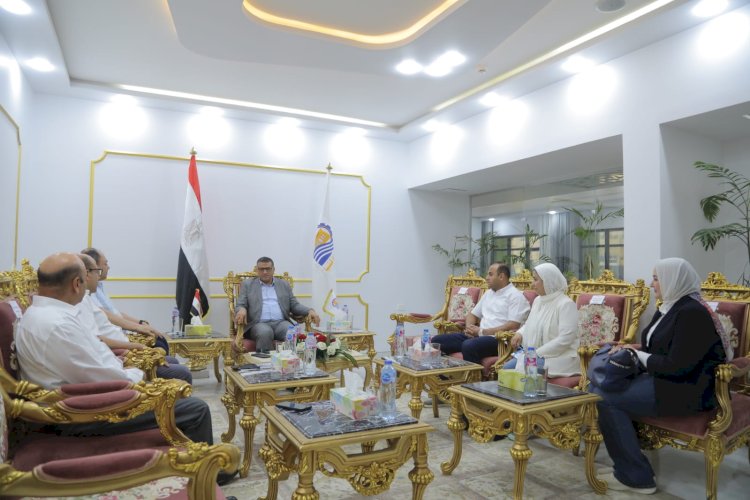 محافظ قنا يستقبل رئيس هيئة تنمية الصعيد لبحث تنفيذ مشروعات تنموية جديدة