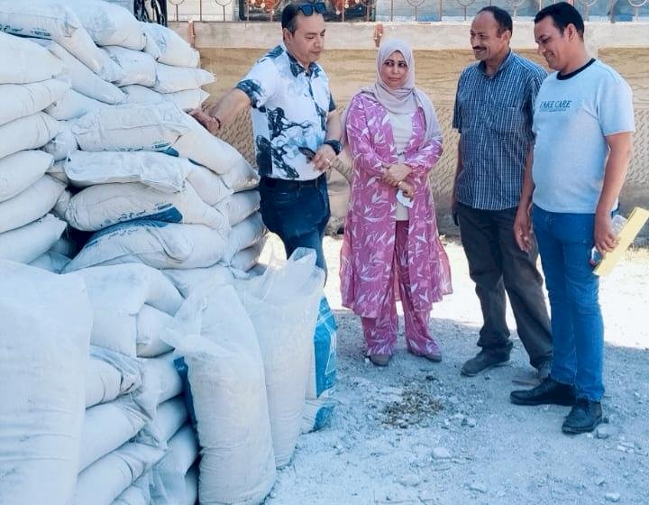 "الزراعة" تضبط أكثر من 6 أطنان أسمدة مدعومة مهربة ومغشوشة في حملة بكفر الشيخ
