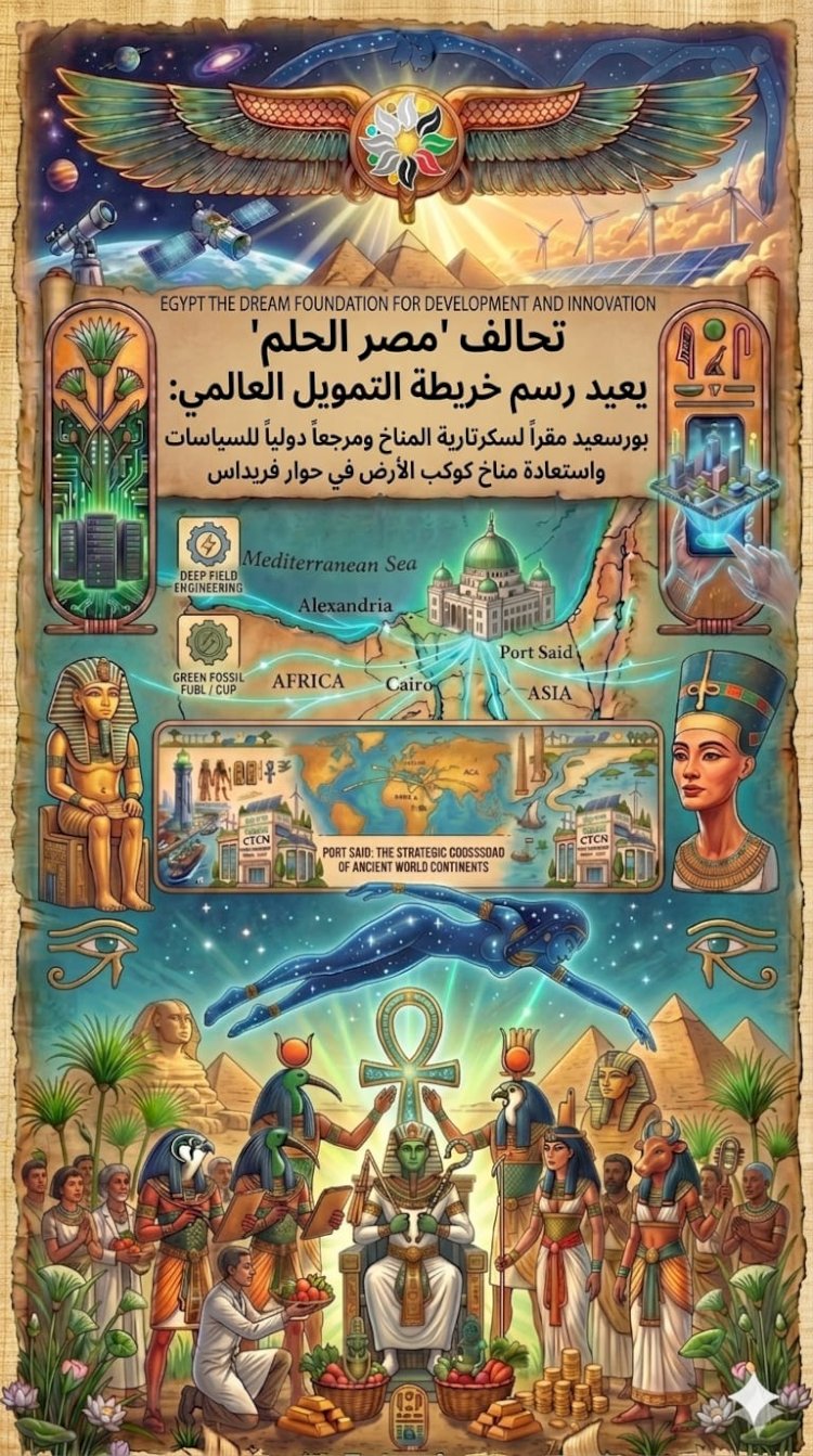 بورسعيد:استضافة مركز تكنولوجيا المناخ التابع للأمم المتحدة بقيادة مؤسسة مصر الحلم