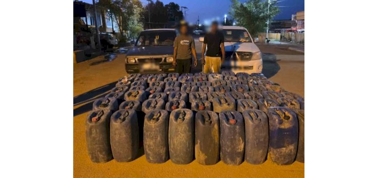 ضبط 4500 لتر مواد بترولية لبيعها بأزيد من السعر المقرر بالسوق السوداء باسوان