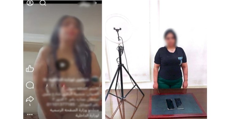 ضبط صانعة محتوى لقيامها بنشر فيديو الرقص بملابس خادشة للحياء  بالجيزة