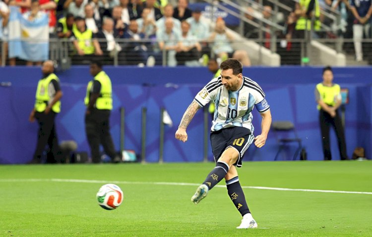 ميسى يقود الأرجنتين للفوز على النمسا وتصدرها المجموعة الـ10 فى كأس العالم