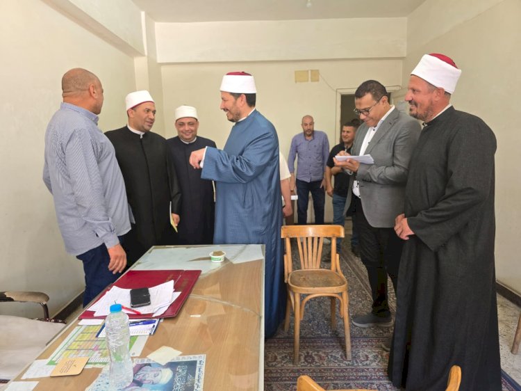 الأوقاف تواصل المتابعة الدعوية والإدارية بمديرية أوقاف البحيرة