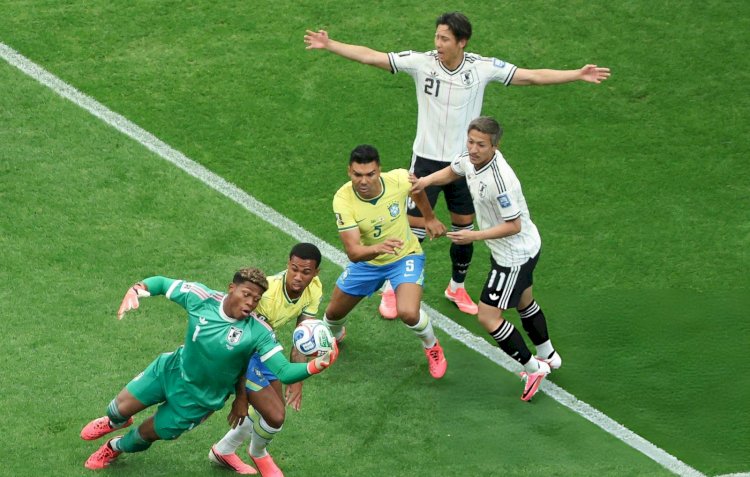 البرازيل تتخطى عقبة اليابان  في الوقت القاتل وتتأهل لدور الـ16