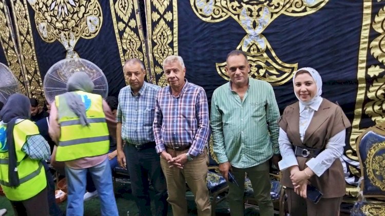 فاقوس تشهد حملة موسعة للتبرع بالدم بمشاركة قيادات تنفيذية وشبابية