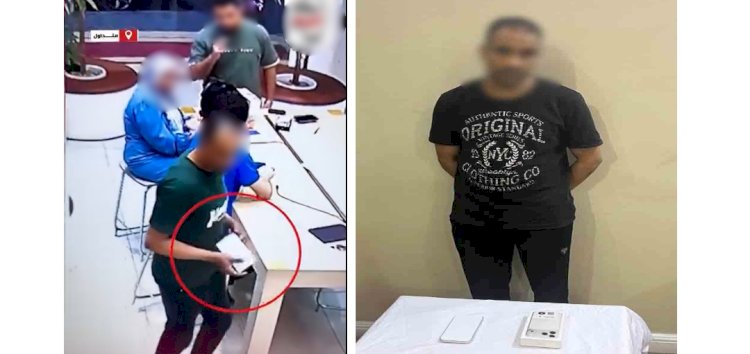 نكشف فيديو سرقة محمول من داخل محل هواتف محمولة بالقاهرة.. وضبط مرتكب الواقعة