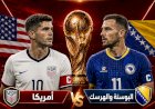 موعد مباراة أمريكا والبوسنة والهرسك في دورالـ32 والقنوات الناقلة