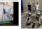 نكشف فيديو سرقة دراجة بالدقهلية