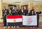"مايا" تطمئن عل بعثة الأولمبياد الخاص المصري المشاركة في كأس العالم لكرة القدم الموحدة