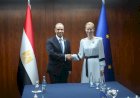 عبدالعاطي يلتقى الممثلة العليا للشئون الخارجية والسياسة الأمنية للاتحاد الأوروبي