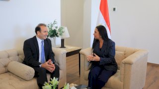 وزيرة التضامن تلتقي نائب الممثلة المقيمة لبرنامج الأمم المتحدة الإنمائي