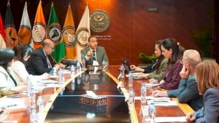 رئيس الرقابة المالية يبحث مع وفد البنك الدولي خطط "الشورت سيلينج" و"صانع السوق"