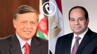 السيسي يؤكد تضامن مصر مع الأردن ضد الاعتداءات الإيرانية