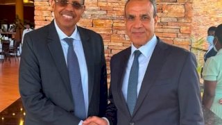 وزير الخارجية يلتقي رئيس مفوضية الاتحاد الأفريقي