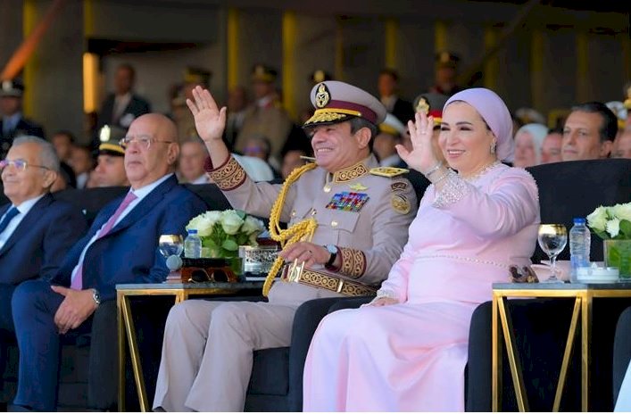 قرينة السيد الرئيس تعبر عن سعادتها بافتتاح مقر القيادة الاستراتيجية