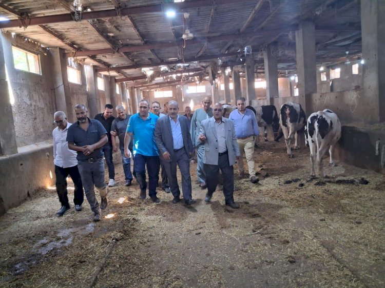 رئيس الإصلاح الزراعي يتفقد الجمعيات والمشروعات وانشطة الهيئة بالمنوفية