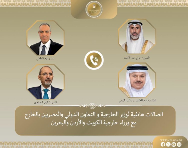 مصر تؤكد تضامنها مع الدول العربية ضد الاعتداءات الإيرانية
