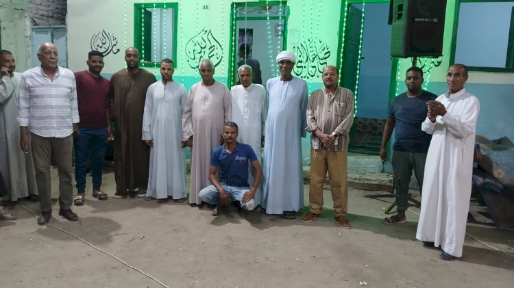 المراعزة الغربية تحتفي بمولد الشيخ العراقي في ليلة قرآنية وروحانية مهيبة