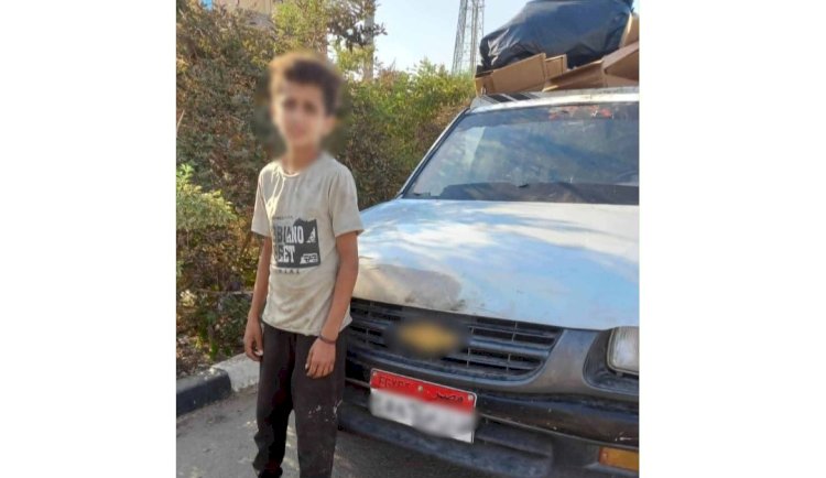 اعرف حقيقة فيديو قيادة طفل سيارة بالفيوم