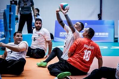 منتخب مصر البارالمبى يفوز على أوكرانيا ويتأهل لدور ال 16 ببطولة العالم بالصين للكرة الطائرة جلوس