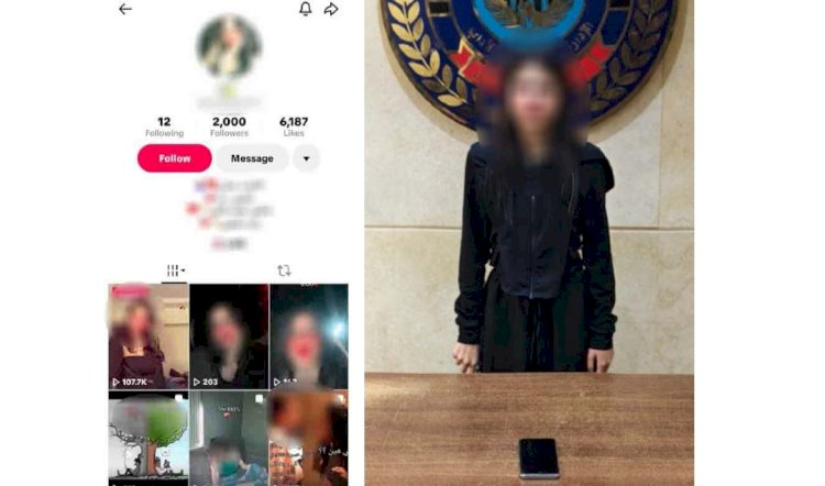 ضبط صانعة محتوى لنشرها فيديو يتضمن قيامها الرقص بملابس خادشة للحياء بالجيزة