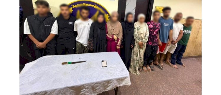 ضبط مشاجرة الاسلحة لخلافات الجيرة بالقليوبية