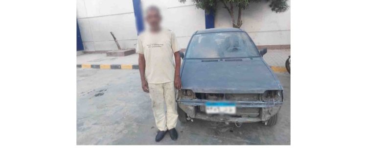 التحفظ علي سيارة سمكري لقيامه بالسير عكس الاتجاه بالاسكندرية