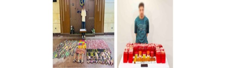 ضبط 3 أشخاص روجوا لبيع الألعاب النارية عبر السوشيال ميديا 
