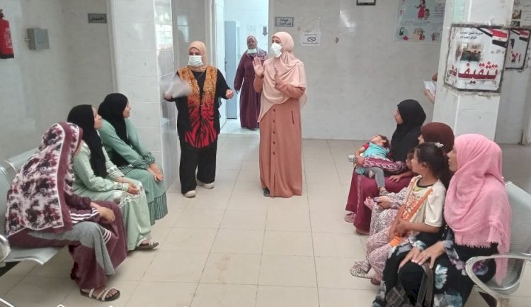 قافلة طبية تقدم أكثر من 2300 خدمة علاجية لأهالي بني سويف بمبادرة حياة كريمة