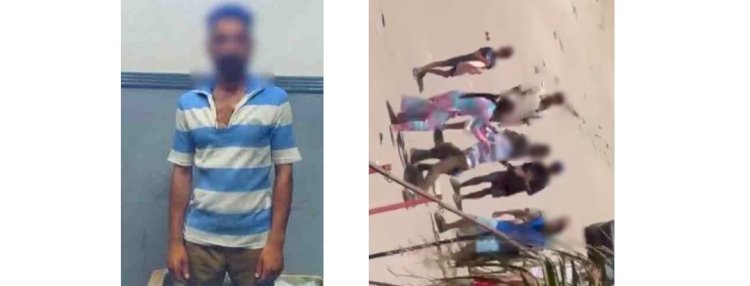 نكشف فيديو قيام عاطل بالتعدى على عامل بالضرب بالإسكندرية