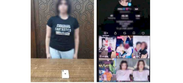 ضبط صانعة محتوى لقيامها بنشر فيديو يتضمن الإتيان بحركات خادشة للحياء بالاسكندرية