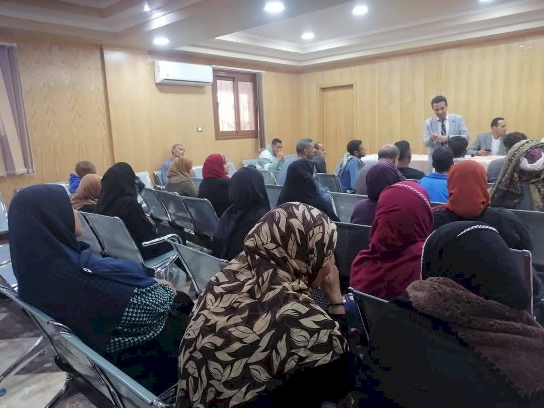 5365 مستفيد ضمن أنشطة الخطة التنفيذية السكانية لوحدة السكان بقنا