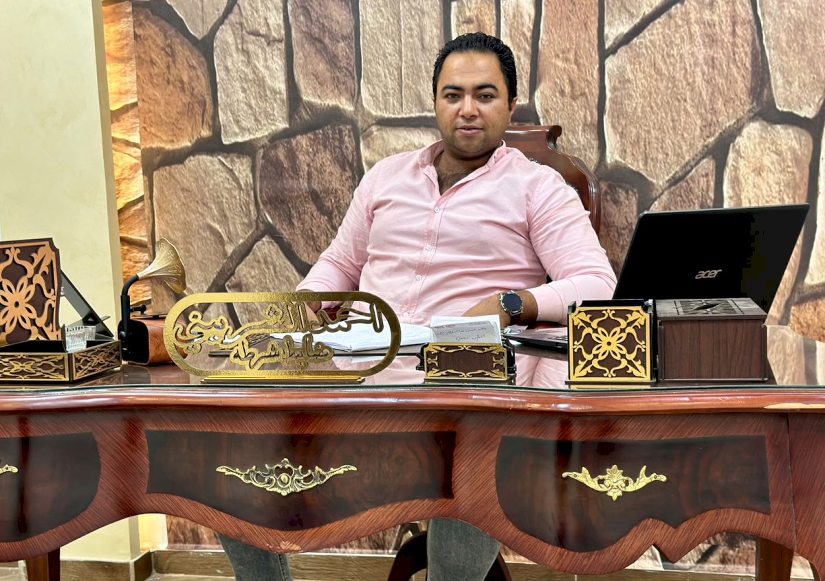 تكليف النقيب احمد الشربينى معاوناً لمباحث مركز شرطة فاقوس