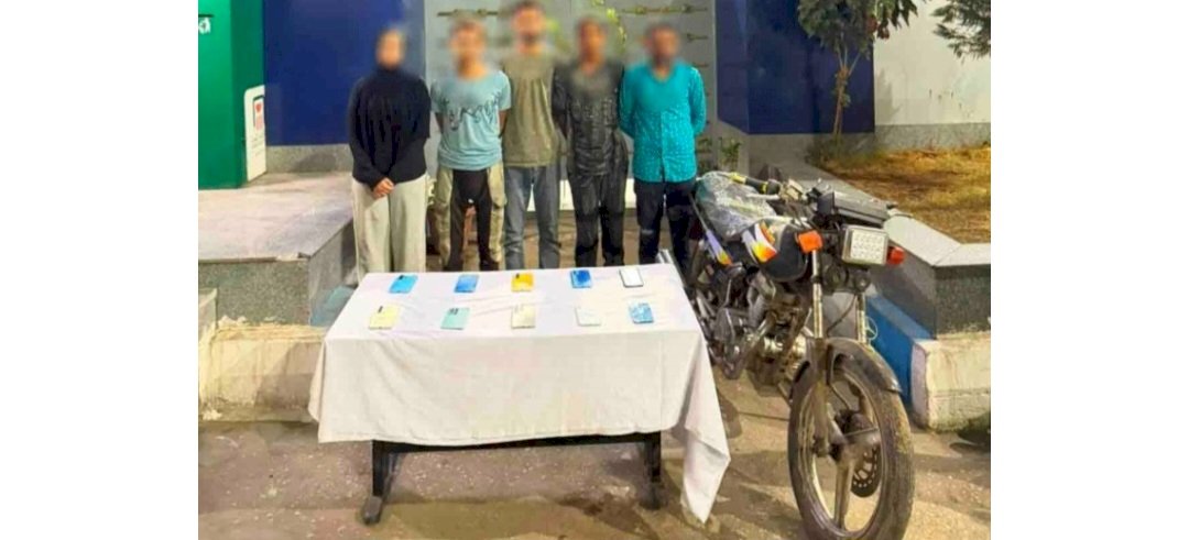 القبض علي المتهمين بسرقة محمول  طالب بالاكراه بكفر الشيخ والبحيرة