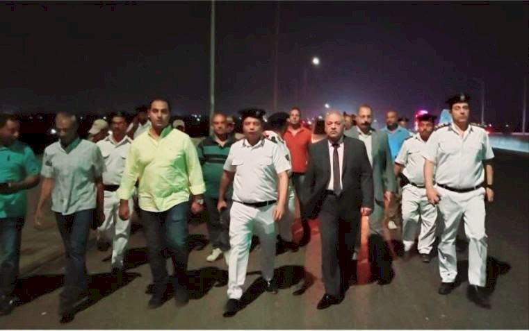 مدير أمن بني سويف يقود حملة إشغالات لتحقيق الإنضباط في الشارع السويفي