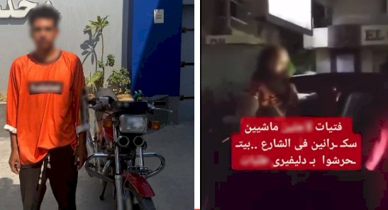 نكشف فيديو المشادة الكلامية بين اجنبيتين وسائق دراجة بالقاهرة