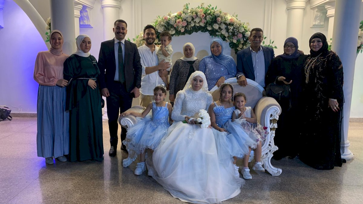 ألف مبروك زفاف شريهان الرشيد  لفارس الشباب محمد جميل