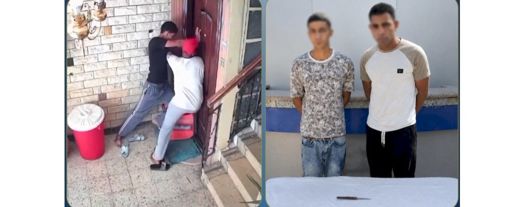 اعرف فيديو قيام عاطلين  بإنتحال صفة مندوبى توصيل لشركة طلبات ومحاولة إقتحام منزل بالقاهرة