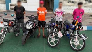 التحفظ علي ٤ دراجات  وضبط قائديهم لقيامهم باداء حركات استعراضية بالاسكندرية