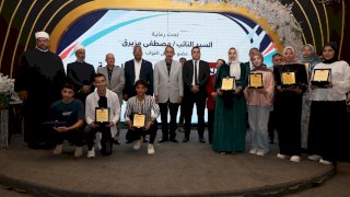 محافظ سوهاج يشهد حفل تكريم 45 من أوائل الثانوية العامة والأزهرية بالمحافظة