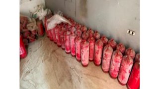 ضبط مصنع  لإنتاج طفايات حريق "مجهولة المصدر" بالقليوبية