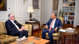 وزير الخارجية يستقبل الرئيس التنفيذي لشركة Forbes Global Properties