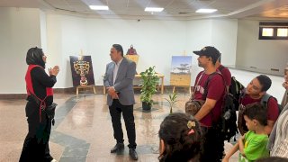 المجلس الأعلى للشئون الإسلامية ينظم زيارة لذوي الهمم إلى متحف الفنون الشعبية